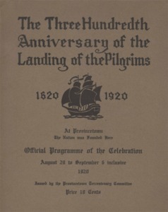 Program from the 300th Anniversary of the Landing