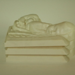 Replicas of Dickinson-Belskie models of Birth Series twelve, 1967