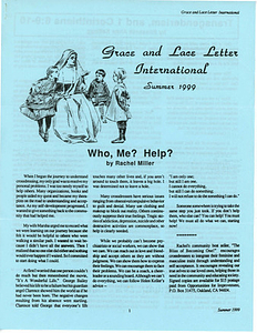 Grace and Lace Letter International (Summer 1999)