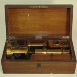 Compound microscope, 19th century