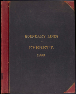 Atlas of the boundaries of the city of Everett, Middlesex County