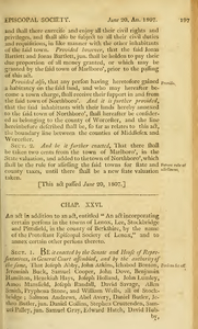 1807 Chap. 0026. An act in addition to an act, entitled "An act incorporating certain persons in the towns of Lenox, Lee, Stockbridge and Pittsfield, in the county of Berkshire, by the name of the Protestant Episcopal Society of Lenox," and to annex certain other persons thereto.