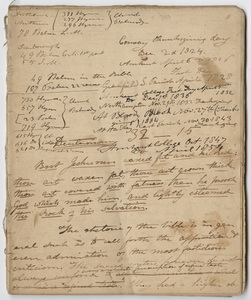 Edward Hitchcock unnumbered sermon, 1824 December 2