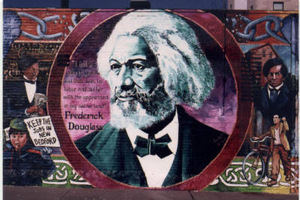 Frederick Douglass mural from UMD Labor Education Center