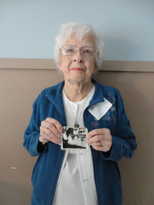 Irene Walsh at the Stoughton Mass. Memories Road Show