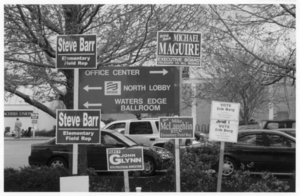 BTU primary election signs 2005