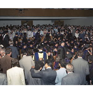 Law commencement in Blackman Auditorium