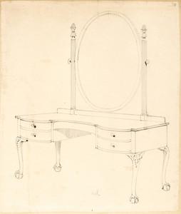 Toilet Table and Mirror