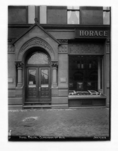 Hotel Bristol, Clarendon Street, facade, Boston, Mass., January 17, 1913