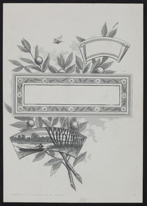Sample card for T.H. Brackett & Co., Boston, Mass., undated