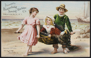 Trade card for the Household Sewing Machine Co., Providence, Rhode Island, 1895