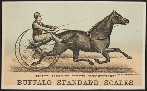 Trade card for Buffalo Standard Scales, Buffalo, New York, undated