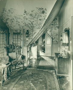 Interior view of the Belfry Bedroom, Beauport, Gloucester, Mass.