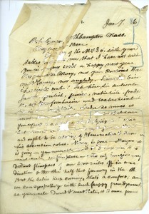 Letter from J. Peter Lesley to Benjamin Smith Lyman