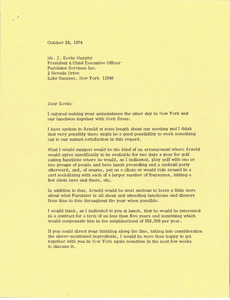 Letter from Mark H. McCormack to J. Kevin Murphy