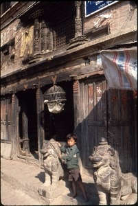 Boy in Bhatapur street