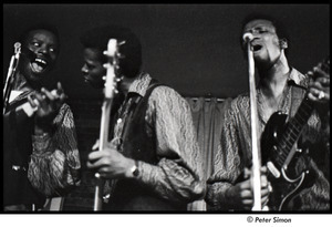 Chambers Brothers: (l-r) Joe Chambers, George Chambers, Lester Chambers