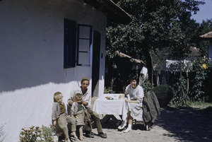 Krstić family with Barbara Halpern