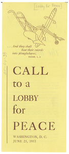 Call to a Lobby for Peace