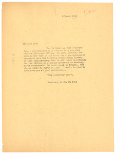 Letter from Ellen Irene Diggs to Thomas Bell