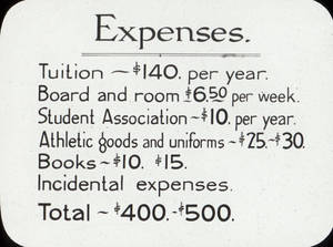 Expenses (1918)