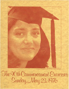 Springfield College Commencement Program (1976)