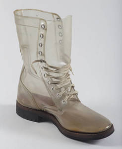 Dr. Peter V. Karpovich Boot used in research (1956)