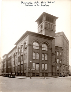 Mechanic Arts High School, Belvidere Street, Boston