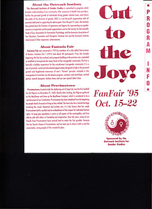 Cut to the Joy! FanFair (Oct. 15 - 22, 1995)