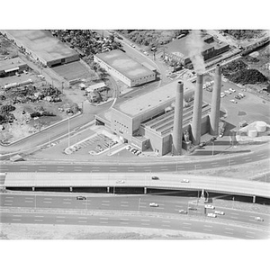 South End, city incinerator, since demolished, Boston, MA