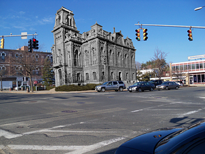 Wakefield Town Hall, corner of Main and Water Streets, Wakefield, Mass.