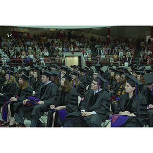 Class of 2006 seated during School of Law commencement ceremony