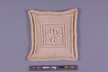 Knitted Square for Bedspread