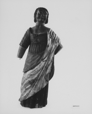 Carved Wooden Figurehead