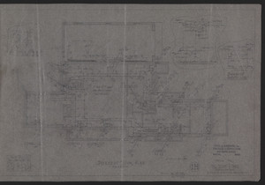 Basement Floor Plan, House for Mrs. Talbot C. Chase, Revised Nov. 25-Dec. 5, 1929