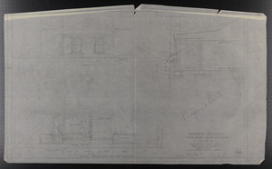 Dormer Details, Third Floor North Elevation, Drawings of House for Mrs. Talbot C. Chase, Brookline, Mass., November 1929 and Dec. 27, 1929