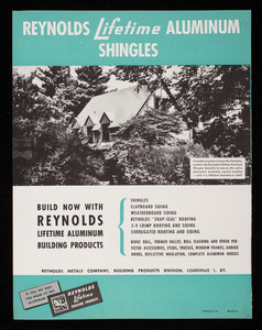 Reynolds Lifetime Aluminum Shingles, Reynolds Metal Co., Inc., Louisville, Kentucky