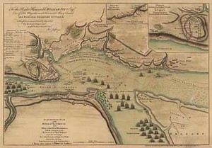 An Authentic Plan of the River St. Laurence from Sillery, to the Fall of Montmorenci, with the Operations of the Siege of Quebec under the Command of Vice-Adml. Saunders & Major Genl. Wolfe down to the 5 Sepr. 1759