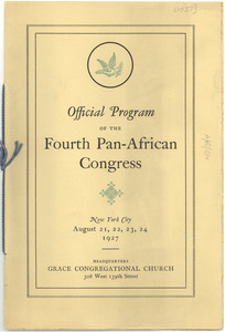 Official Program of the Fourth Pan-African Congress