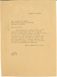 Letter from Crisis to Eugene N. Bell