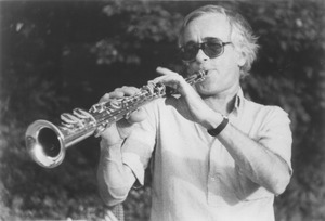 Stan McDonald playing soprano saxophone