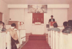 Chapel inside the Beveridge Center