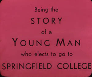 Title Slide - Story of a Young Man