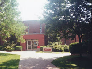 Hickory Hall Front Entrance c. July 2001