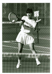 Jennifer Diprete playing tennis (1991-1995?)