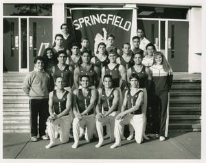 1991-1992 Springfield College men's gymnastics team