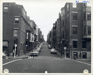 Intersection of Charles Street and Pinckney Street