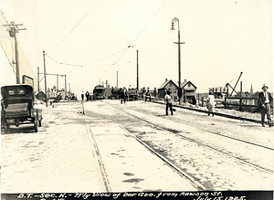 Northerly view of Dorchester Avenue from Rawson Street