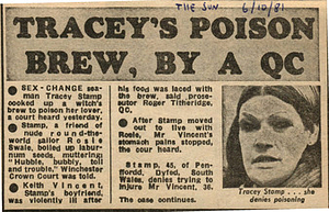 Tracey's Poison Brew, By a QC