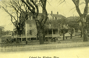 A Post Card Picture of the Colonial Inn. - Digital Commonwealth